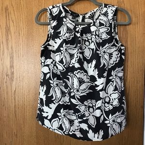 Talbots petite sleeveless silk blouse